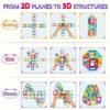 3D Magnetic Building Blocks for Kids - supdealz