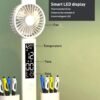 Smart LED Desk Fan Lamp with Phone and Pen Holder- supdealz